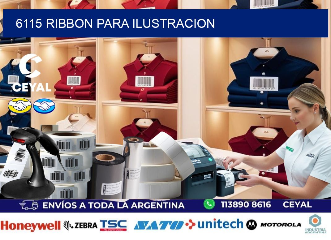 6115 ribbon para ilustracion