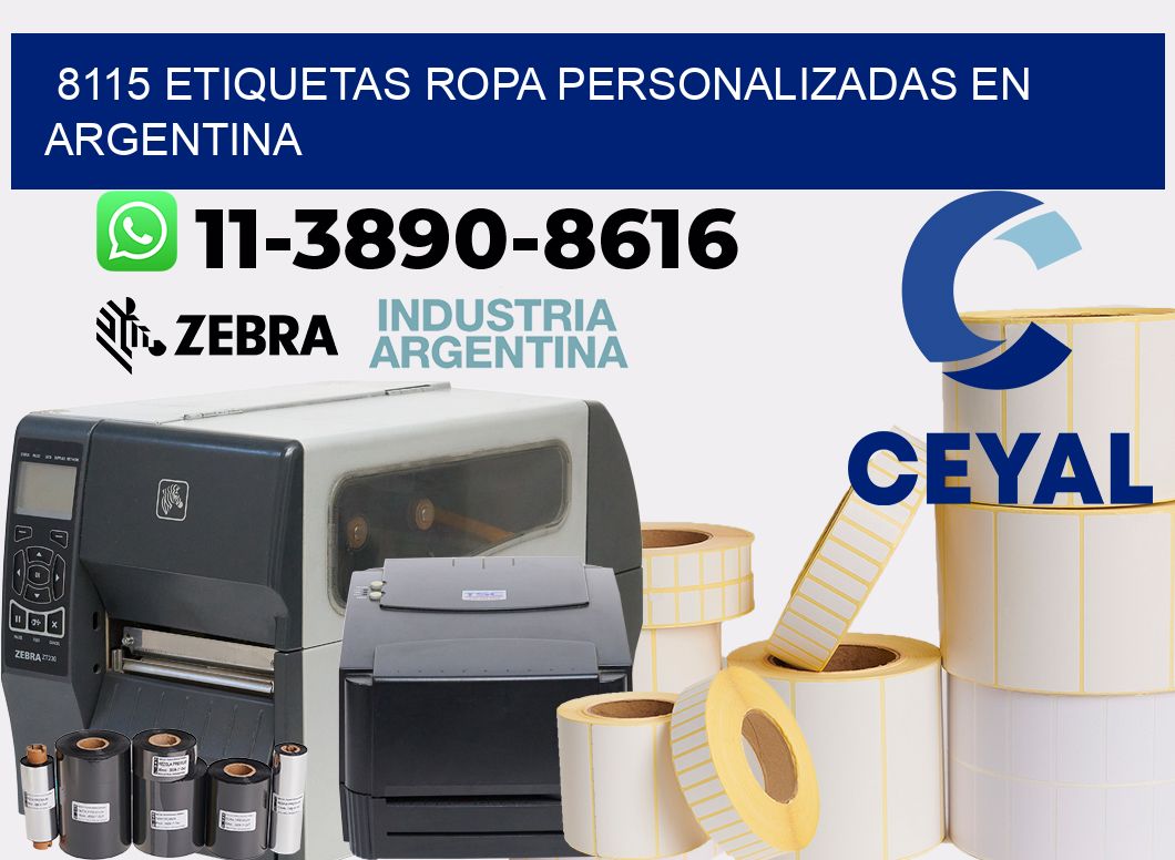 8115 Etiquetas ropa personalizadas en Argentina