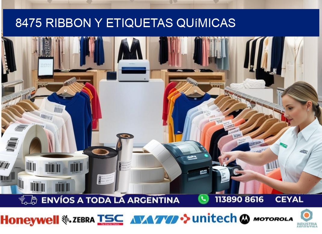 8475 ribbon y etiquetas químicas