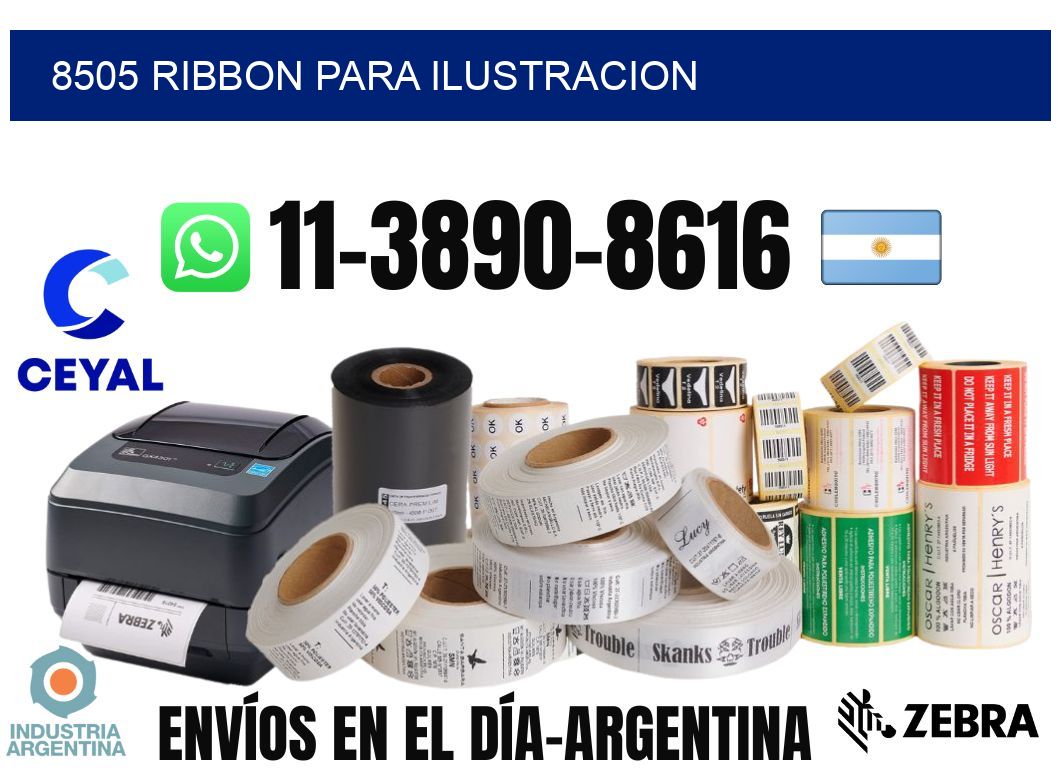 8505 ribbon para ilustracion