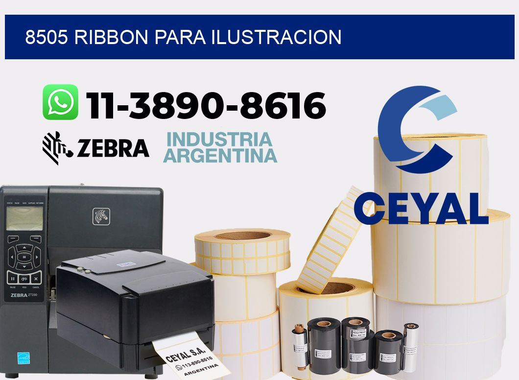 8505 ribbon para ilustracion