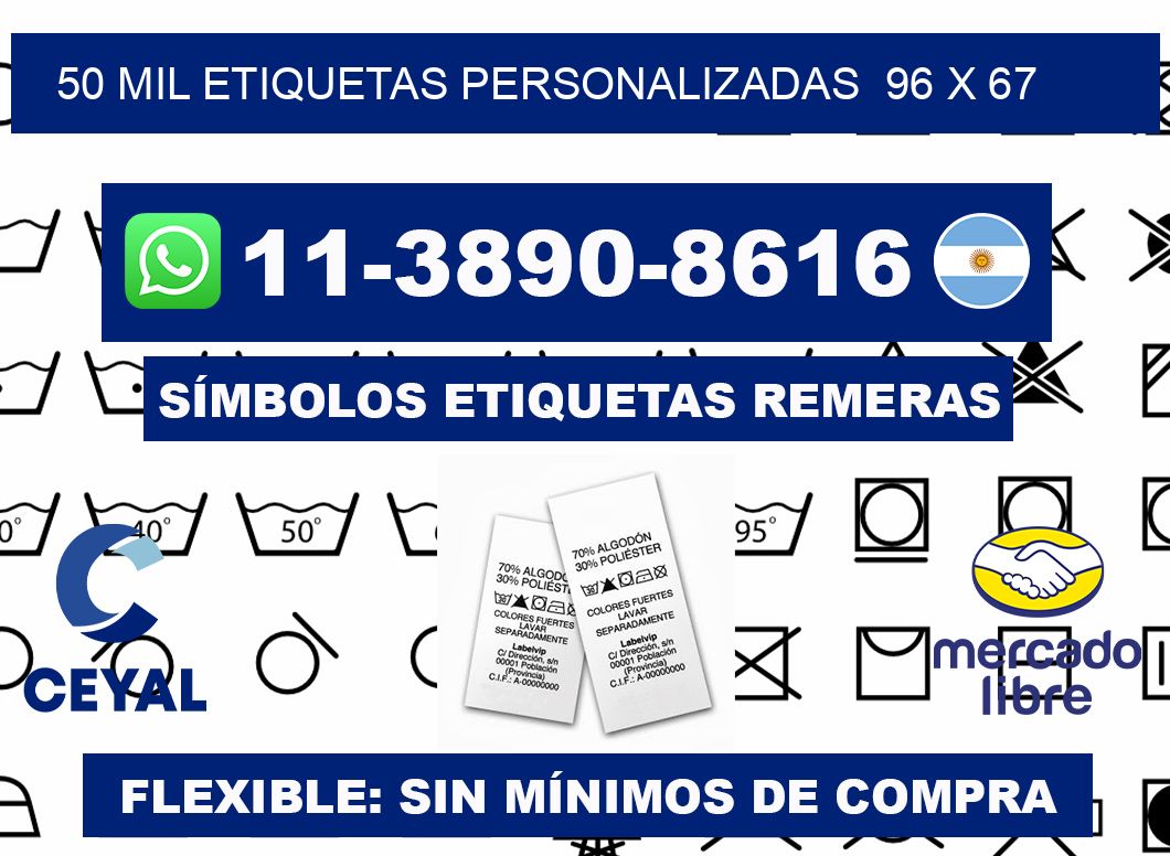 50 mil etiquetas personalizadas  96 x 67