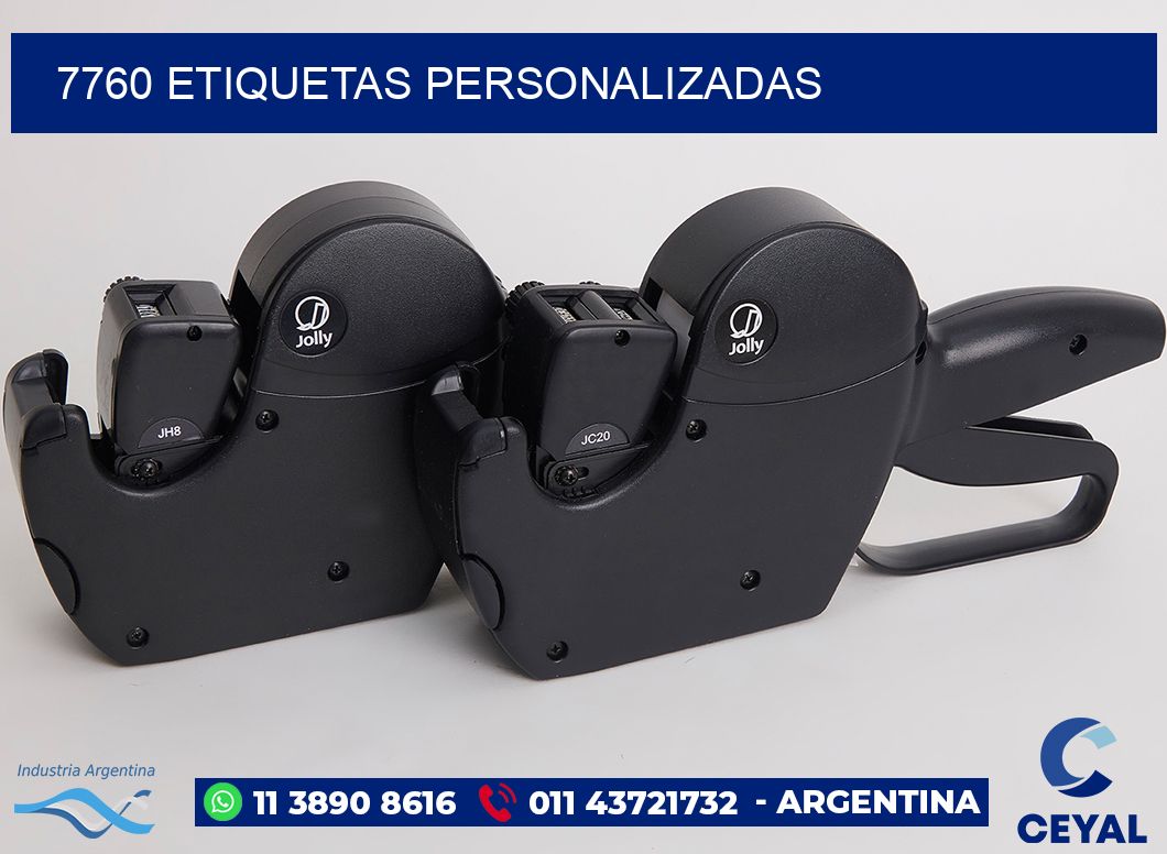 7760 etiquetas personalizadas