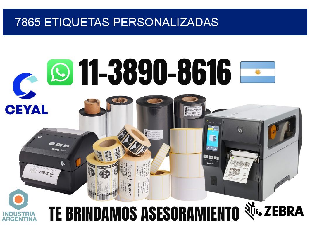 7865 etiquetas personalizadas