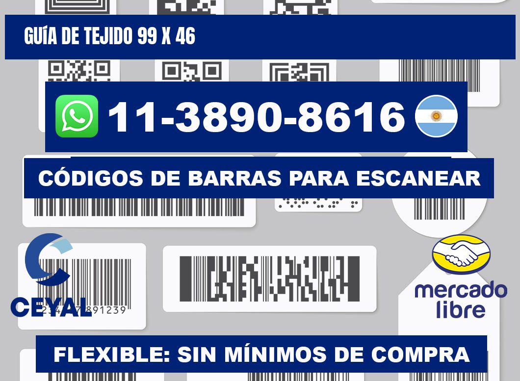 Guía de tejido 99 x 46