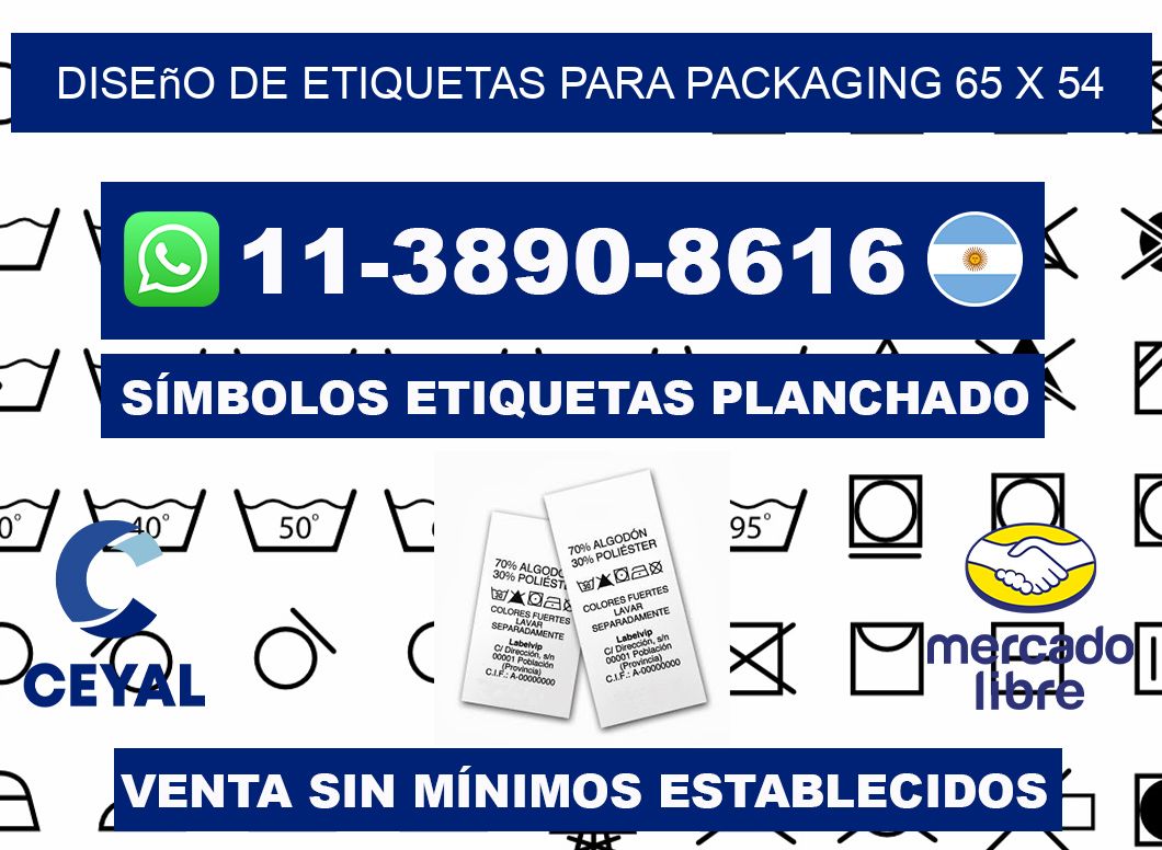 diseño de etiquetas para packaging 65 x 54