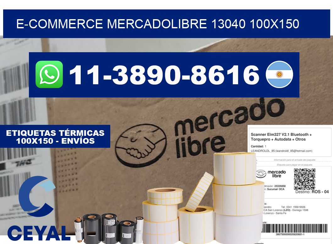 E-commerce mercadolibre 13040 100x150