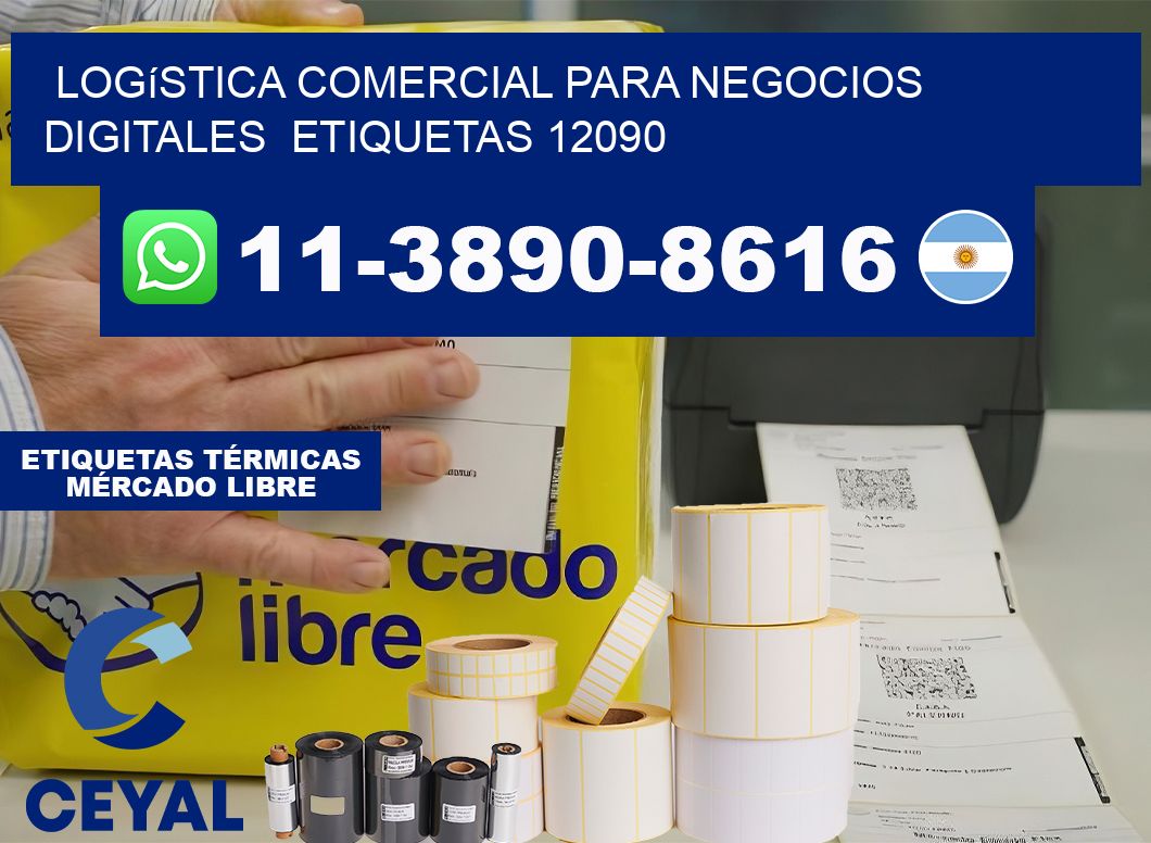 Logística comercial para negocios digitales  etiquetas 12090