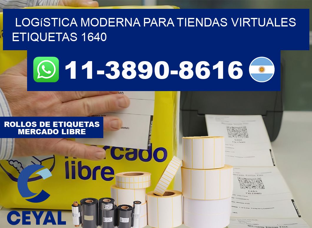 Logística moderna para tiendas virtuales  etiquetas 1640
