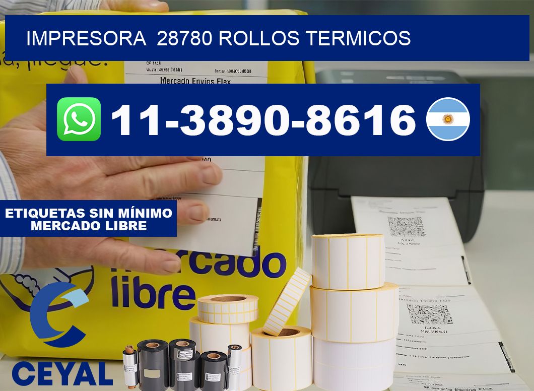 impresora  28780 rollos termicos