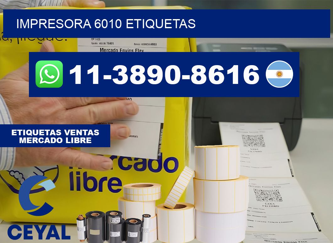 impresora 6010 etiquetas