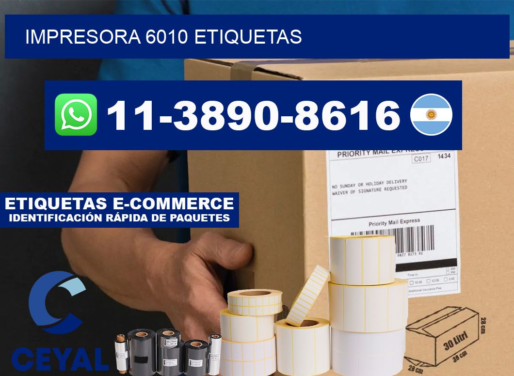 impresora 6010 etiquetas