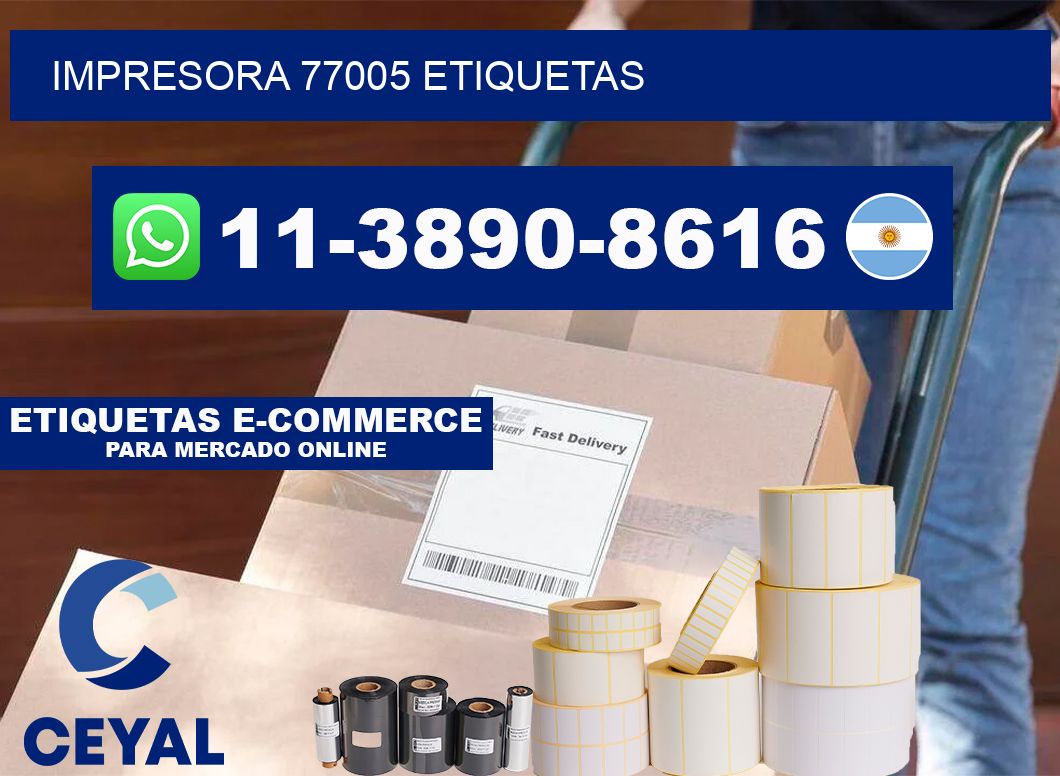 impresora 77005 etiquetas