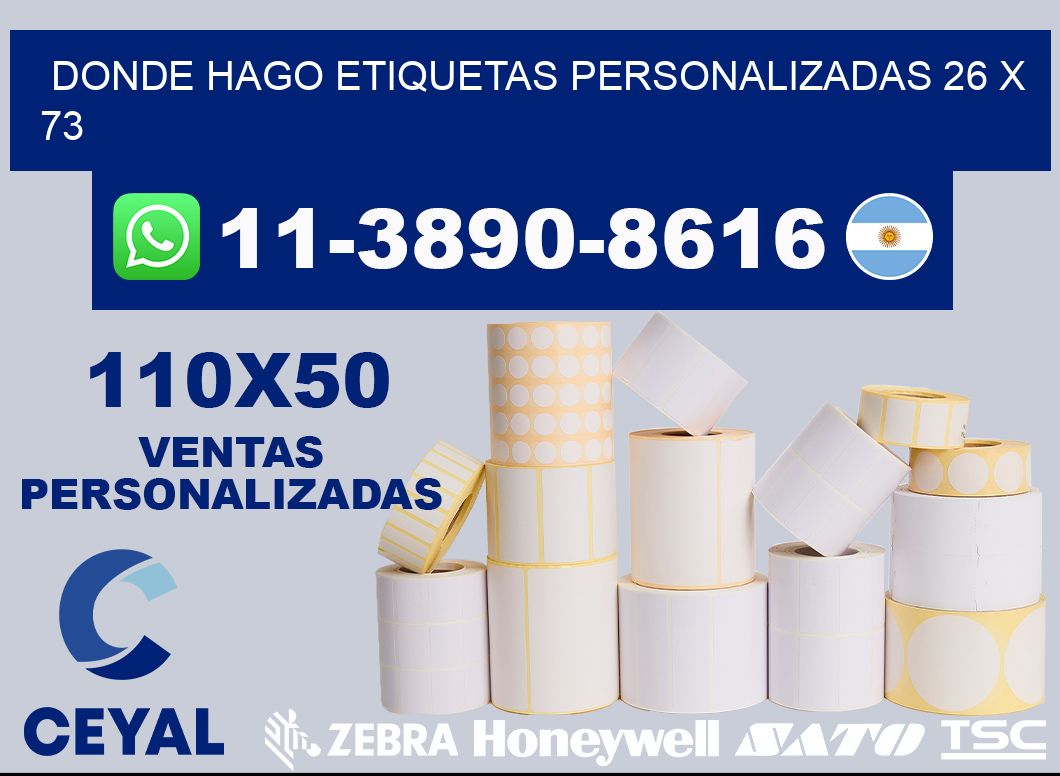 donde hago etiquetas personalizadas 26 x 73