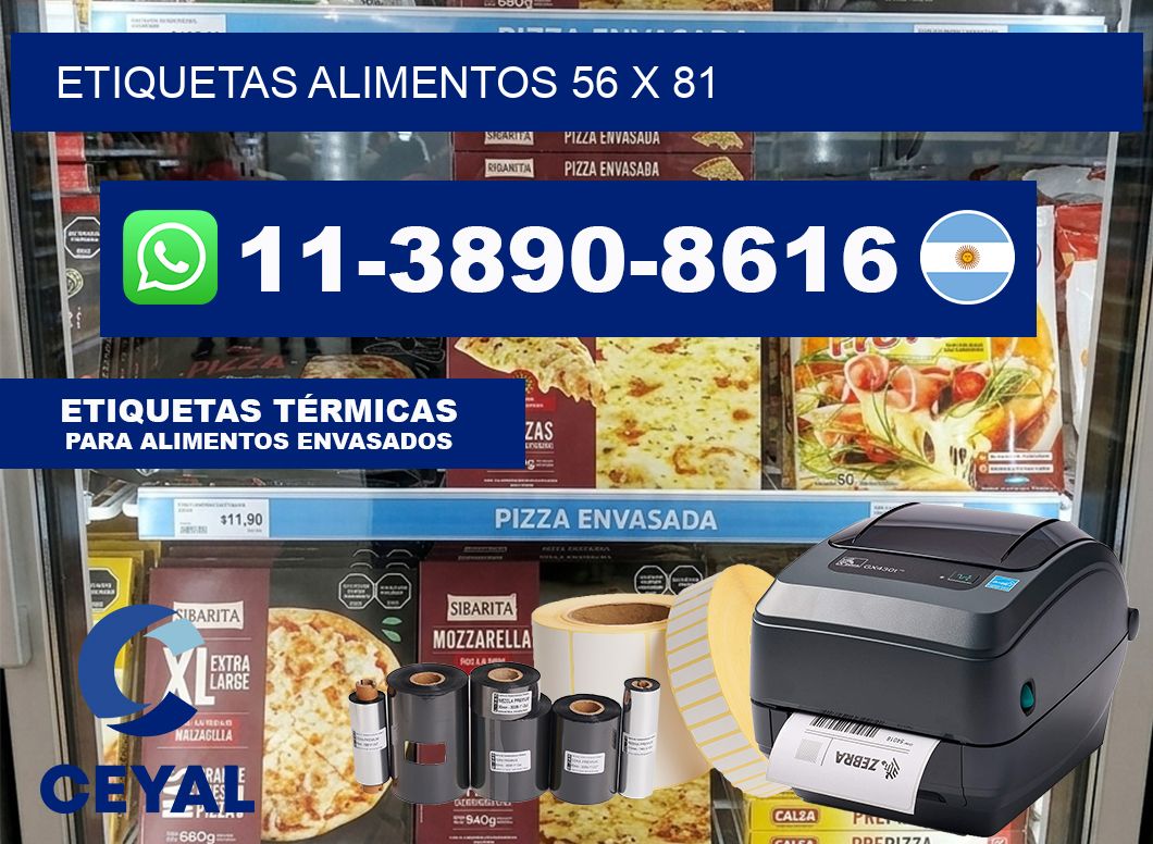 etiquetas alimentos 56 x 81