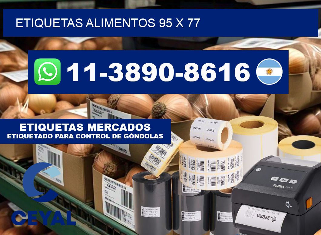 etiquetas alimentos 95 x 77
