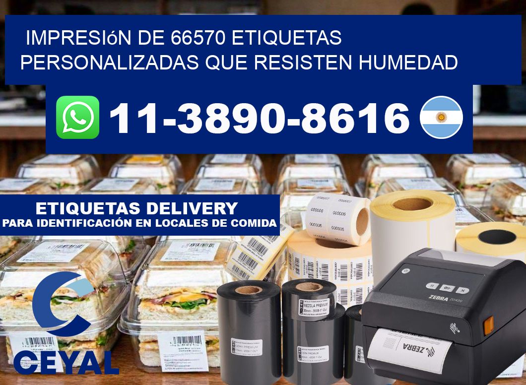 impresión de 66570 etiquetas personalizadas que resisten humedad