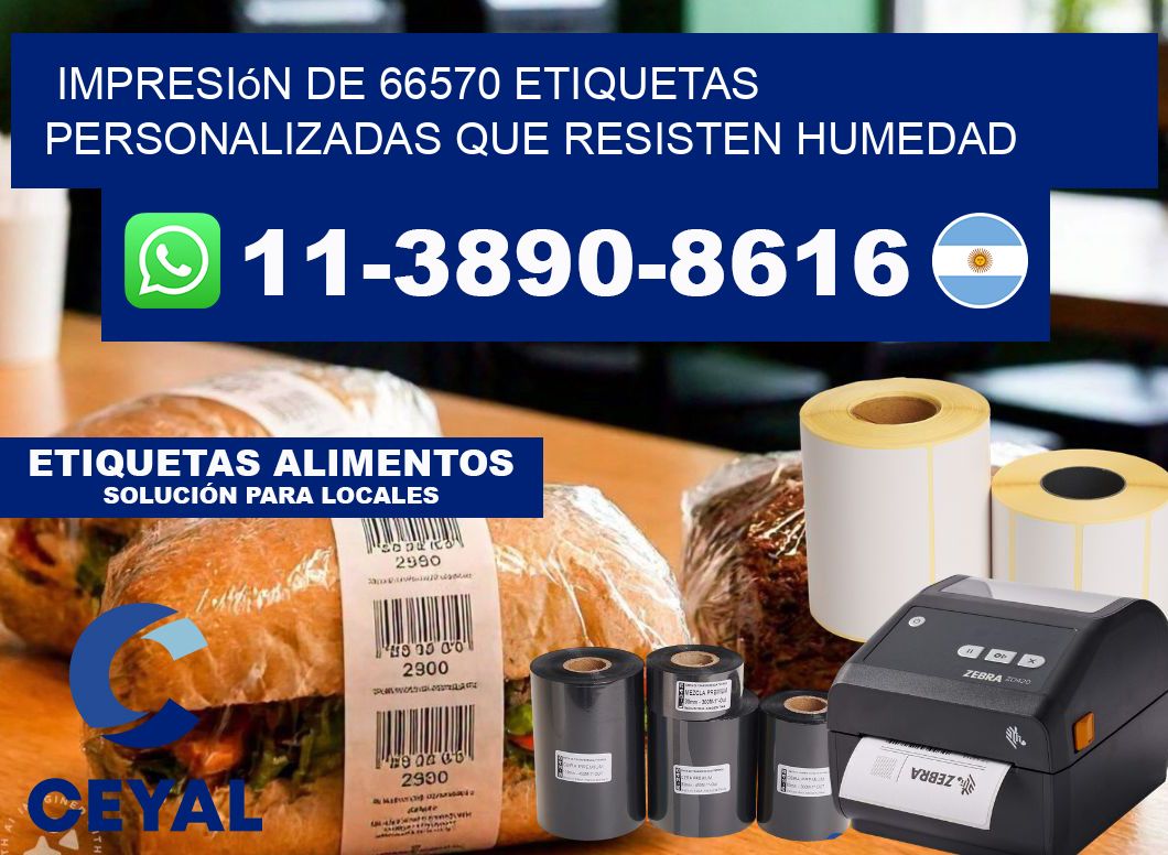 impresión de 66570 etiquetas personalizadas que resisten humedad