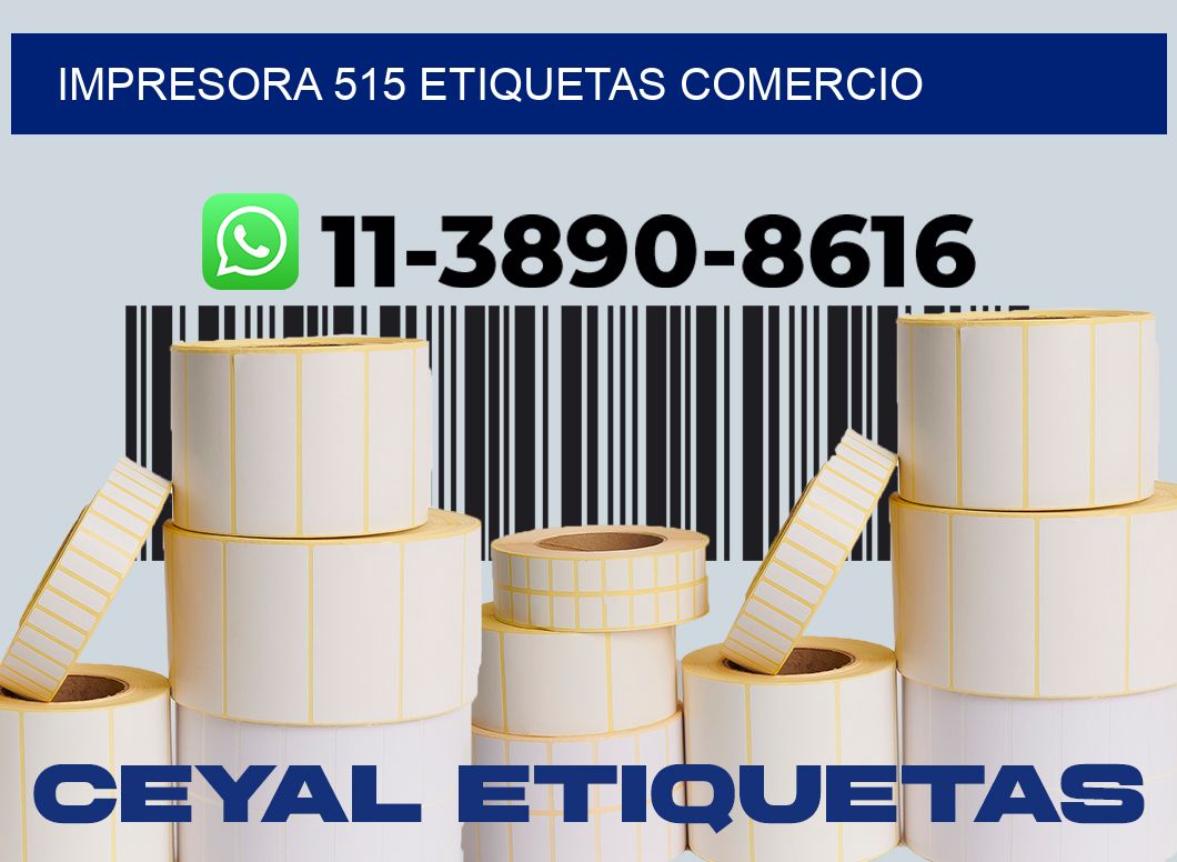 impresora 515 etiquetas comercio