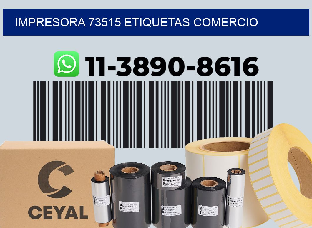 impresora 73515 etiquetas comercio