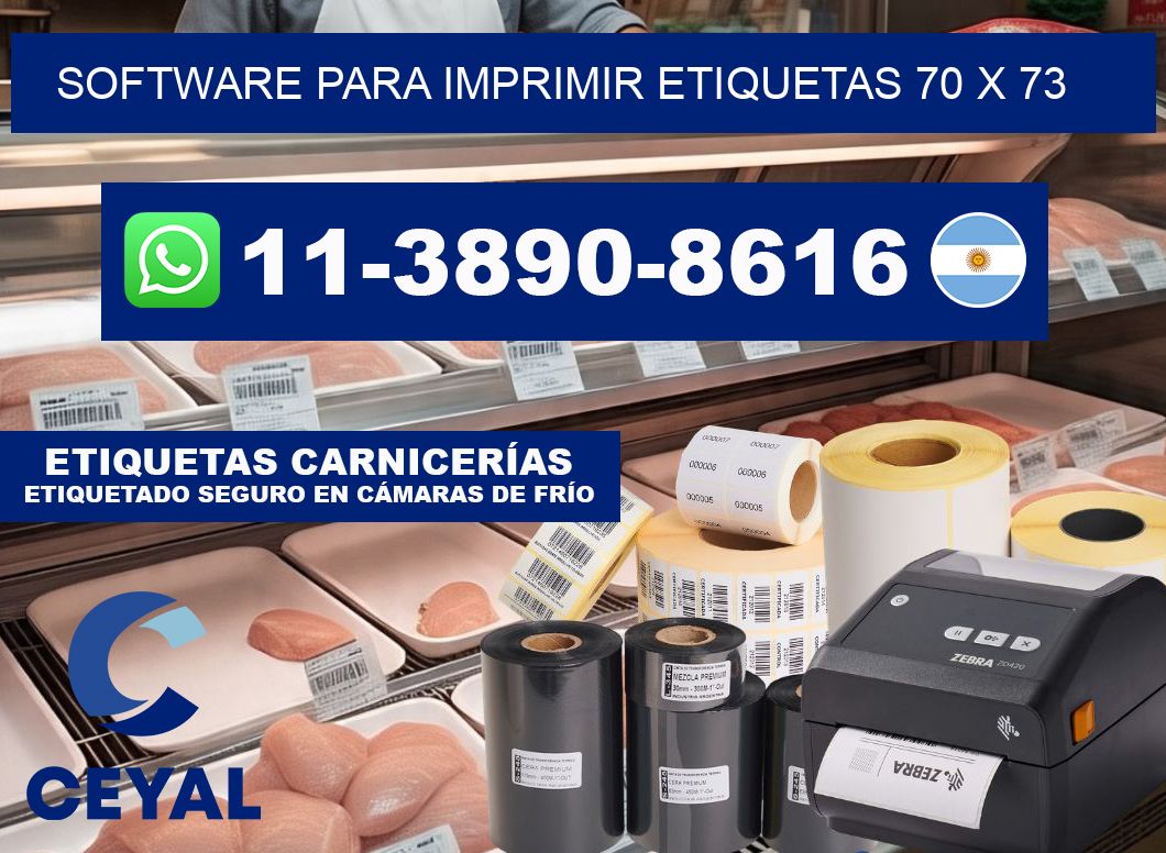 software para imprimir etiquetas 70 x 73