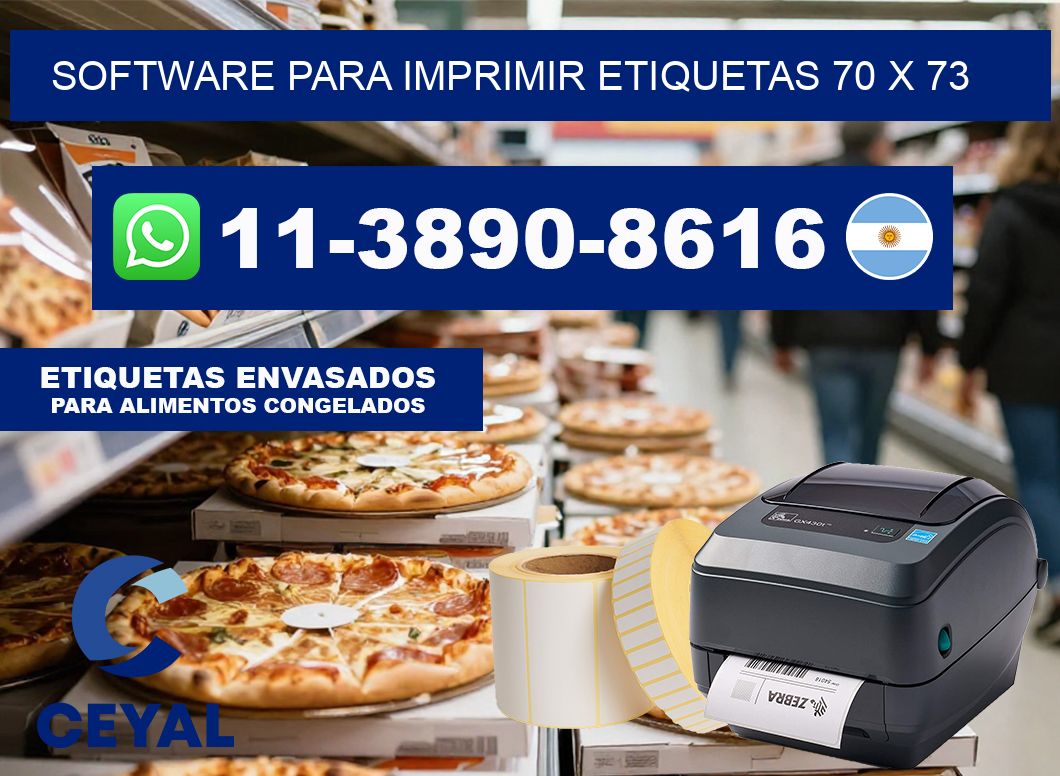 software para imprimir etiquetas 70 x 73