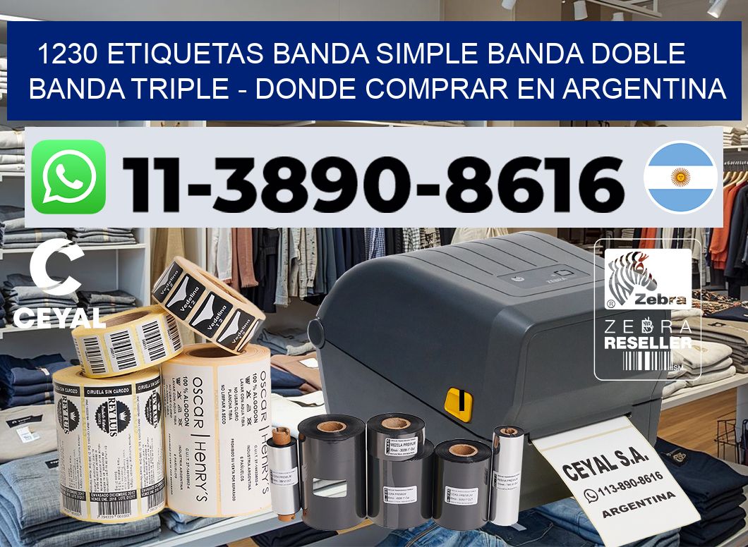 1230 etiquetas banda simple banda doble banda triple – Donde Comprar en Argentina