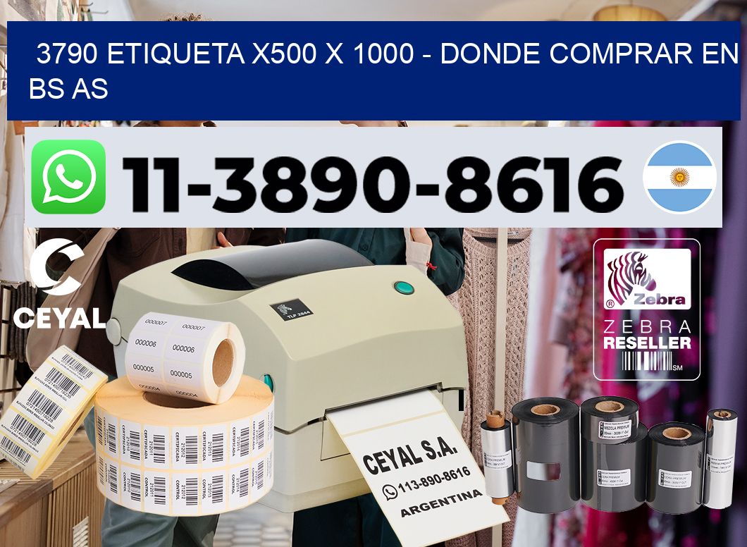 3790 etiqueta x500 x 1000 – Donde Comprar en bs as