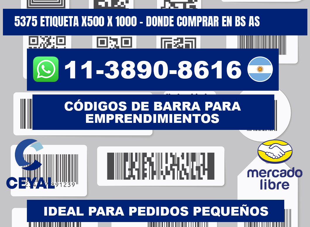 5375 etiqueta x500 x 1000 - Donde Comprar en bs as