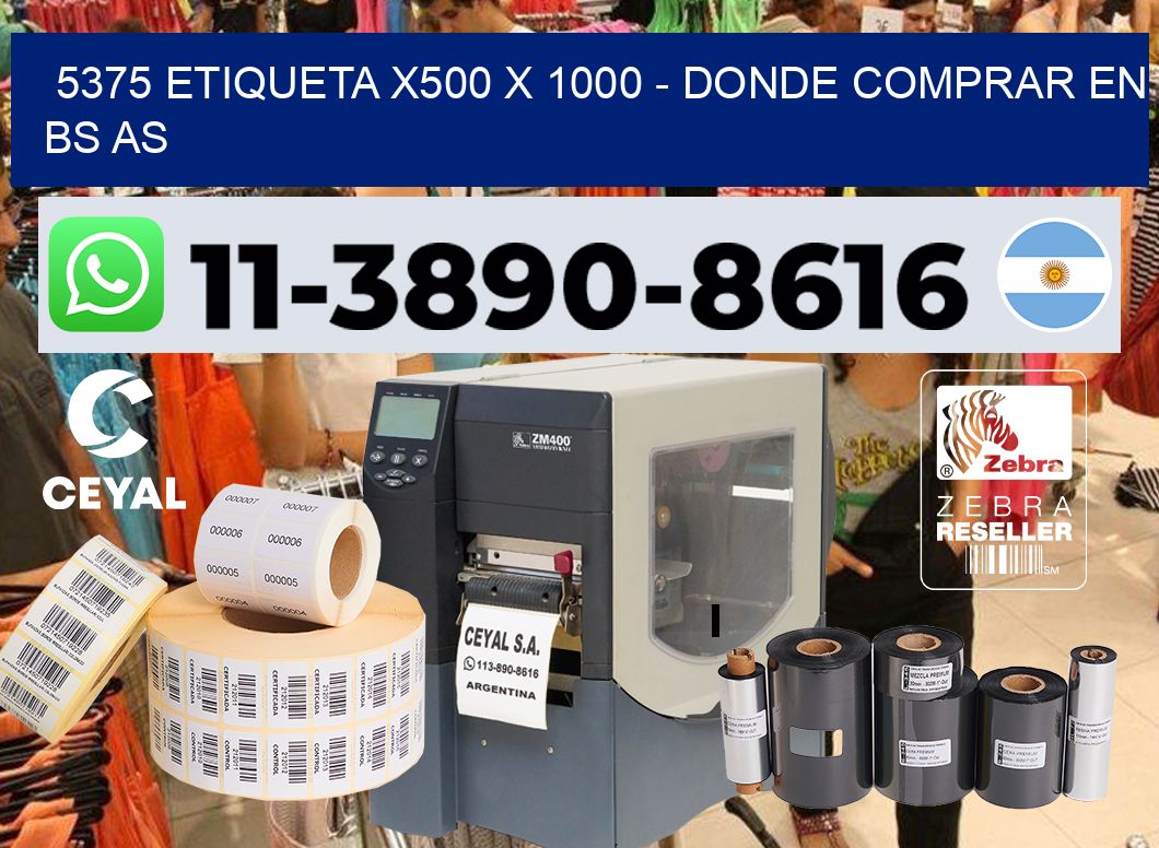 5375 etiqueta x500 x 1000 – Donde Comprar en bs as