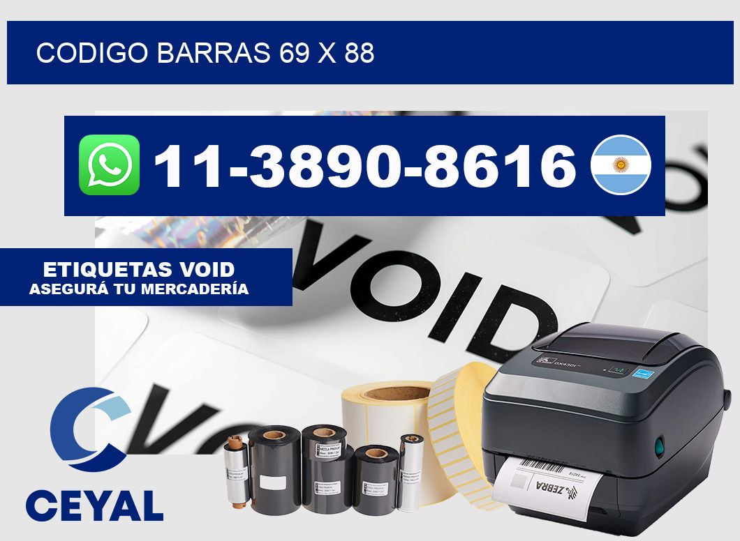 Codigo barras 69 x 88