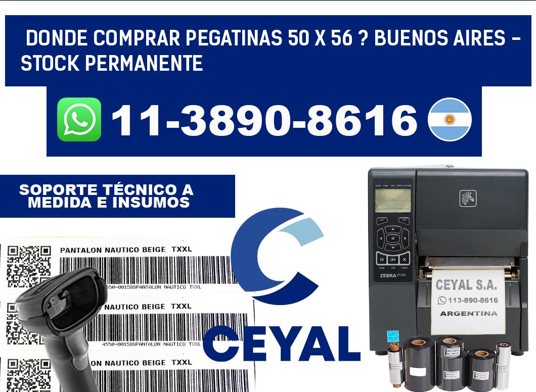 Donde Comprar pegatinas 50 x 56 ? Buenos Aires - Stock permanente