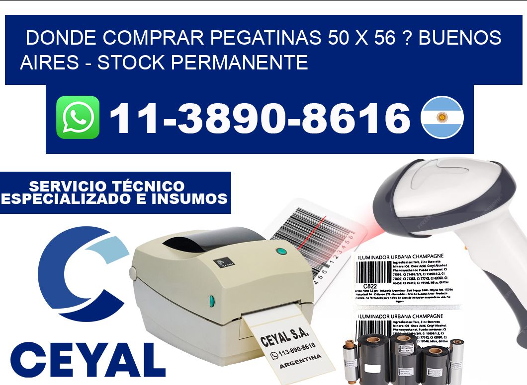 Donde Comprar pegatinas 50 x 56 ? Buenos Aires - Stock permanente