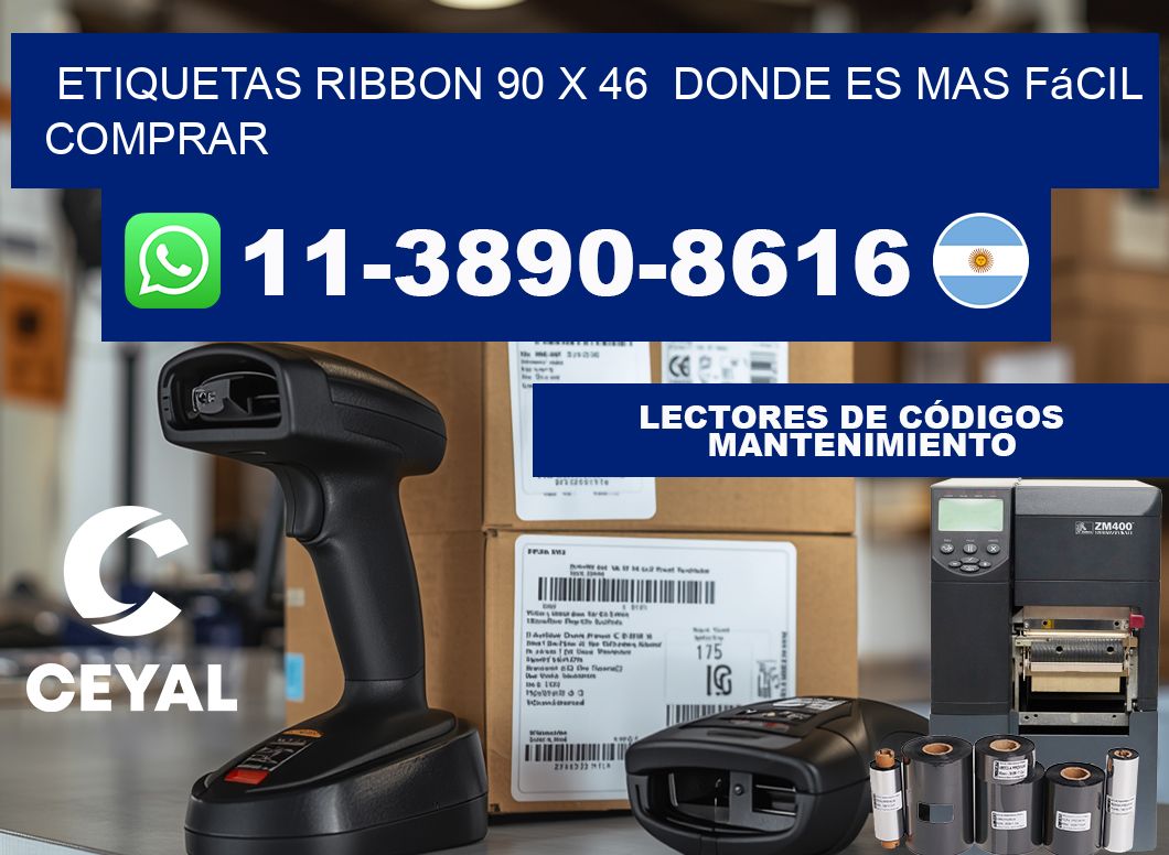 etiquetas ribbon 90 x 46  Donde es mas fácil comprar