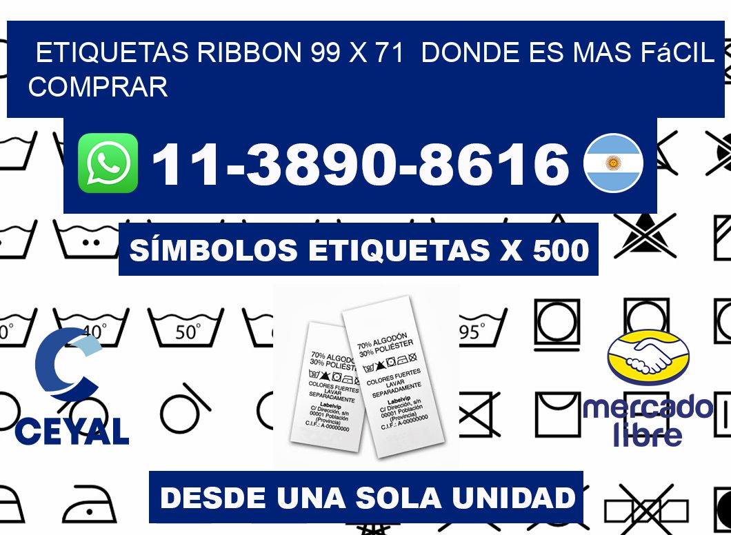 etiquetas ribbon 99 x 71 Donde es mas fácil comprar