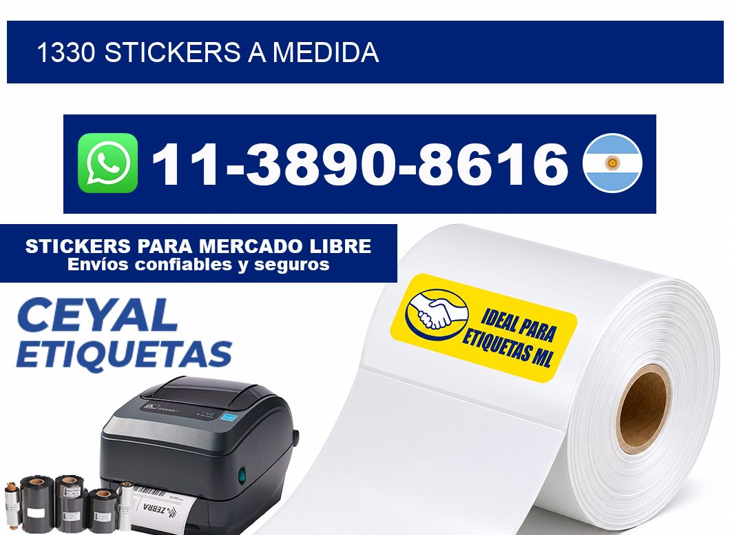 1330 stickers a medida