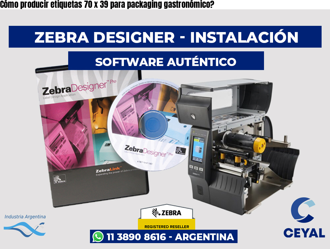 Cómo producir etiquetas 70 x 39 para packaging gastronómico?