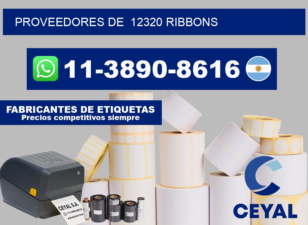 Proveedores de  12320 ribbons