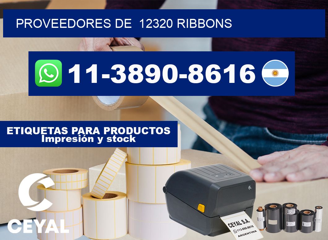 Proveedores de 12320 ribbons