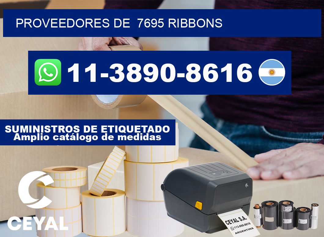 Proveedores de  7695 ribbons