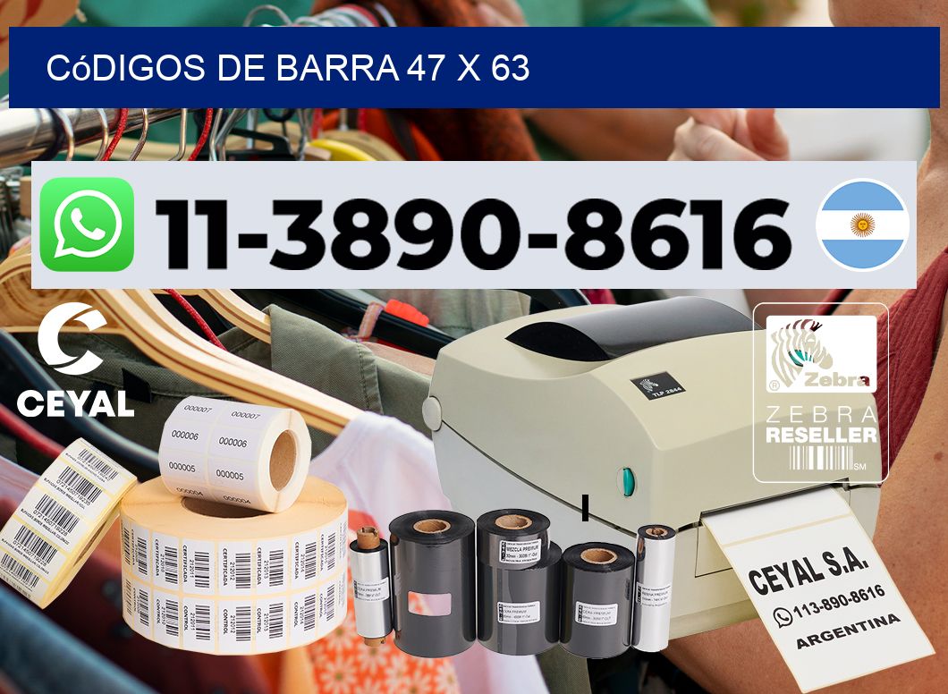 códigos de barra 47 x 63