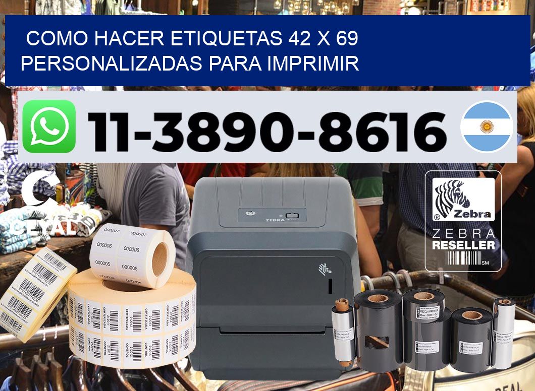como hacer etiquetas 42 x 69 personalizadas para imprimir