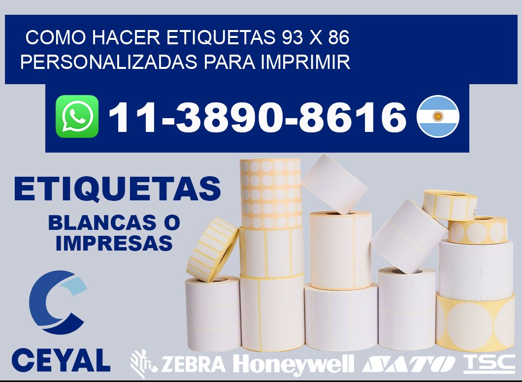 como hacer etiquetas 93 x 86 personalizadas para imprimir
