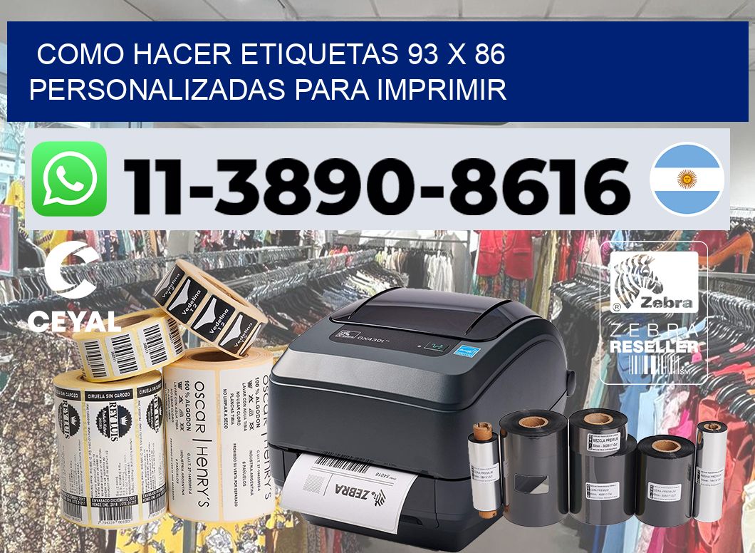 como hacer etiquetas 93 x 86 personalizadas para imprimir