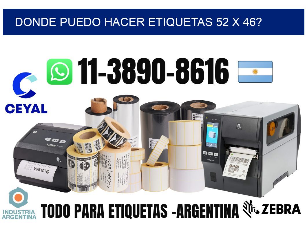 donde puedo hacer etiquetas 52 x 46?