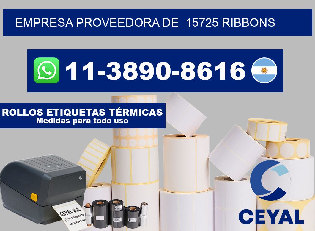 empresa proveedora de  15725 ribbons