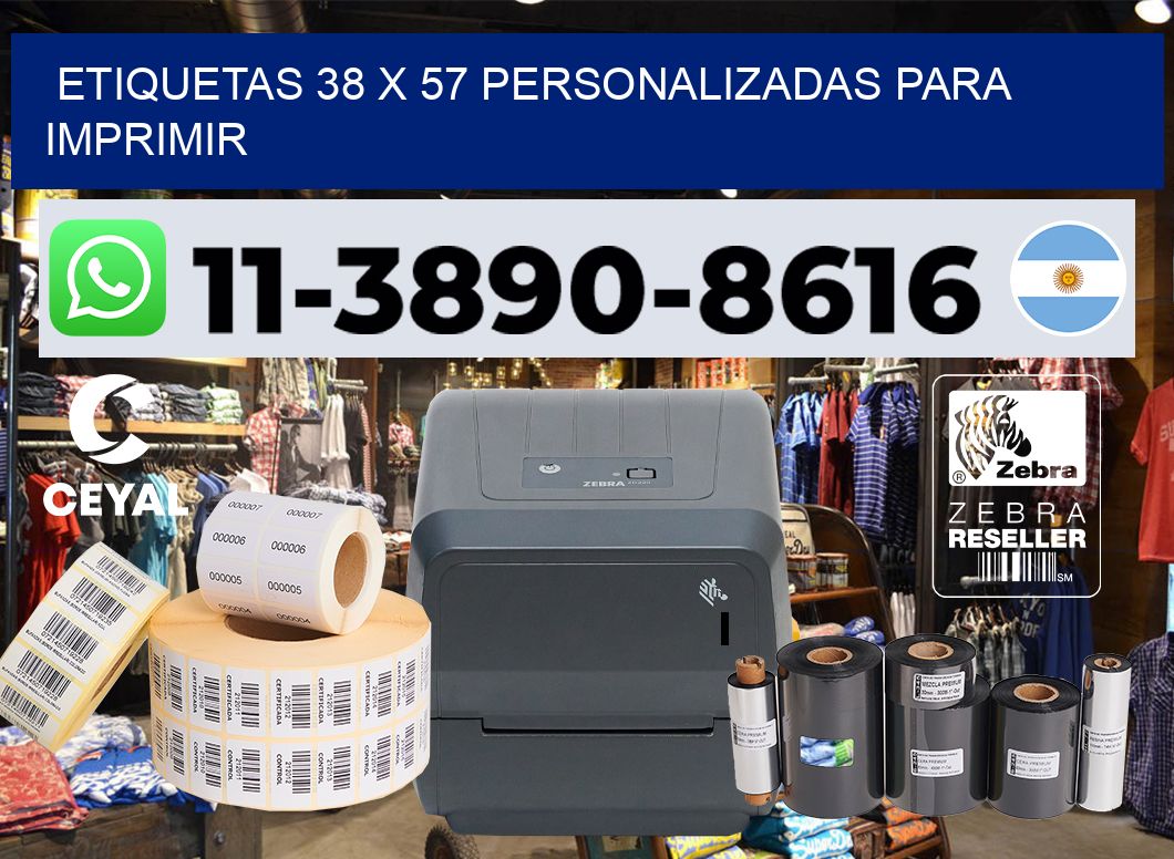 etiquetas 38 x 57 personalizadas para imprimir