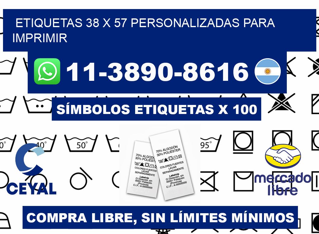 etiquetas 38 x 57 personalizadas para imprimir