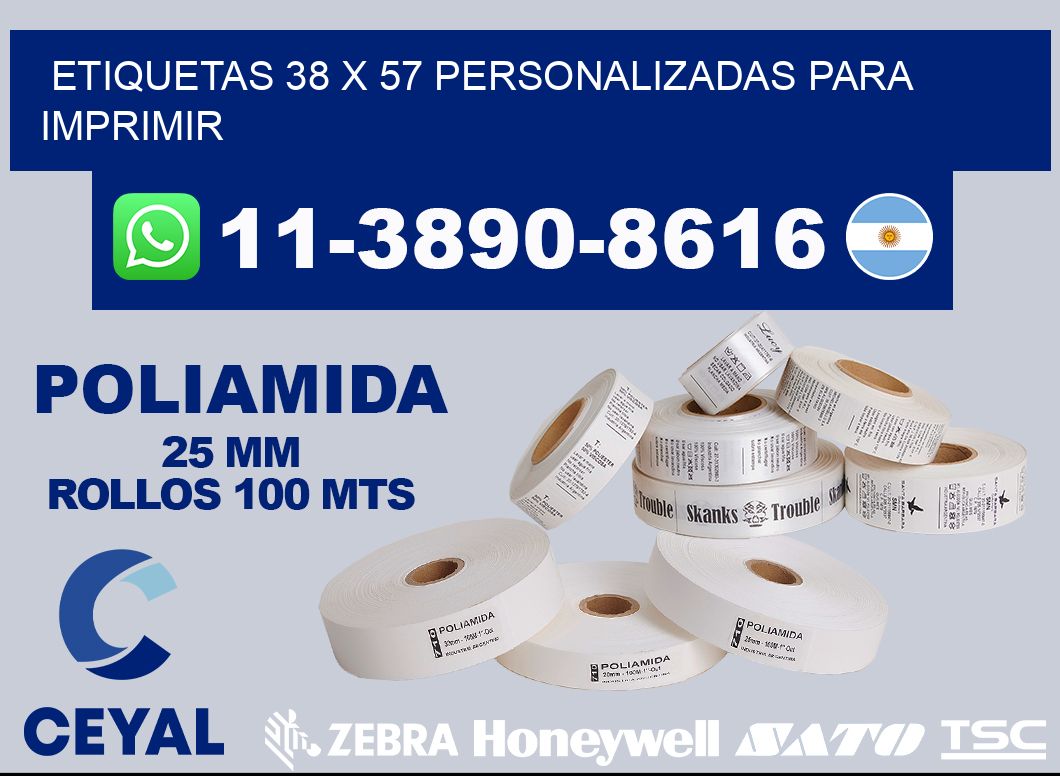 etiquetas 38 x 57 personalizadas para imprimir