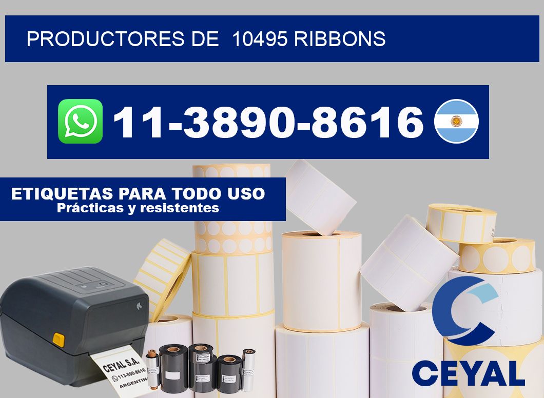 productores de  10495 ribbons
